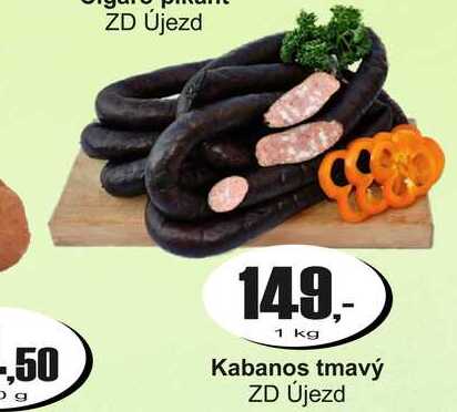 Kabanos tmavý ZD Újezd 