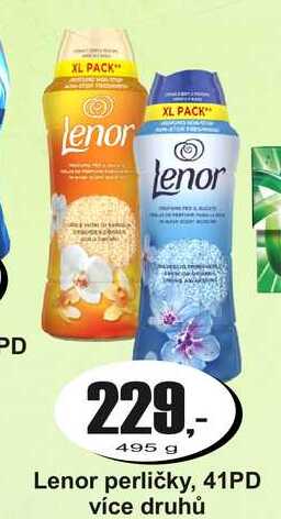 Lenor perličky, 41PD více druhů