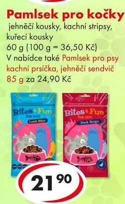 Pamlsek pro kočky, 60 g