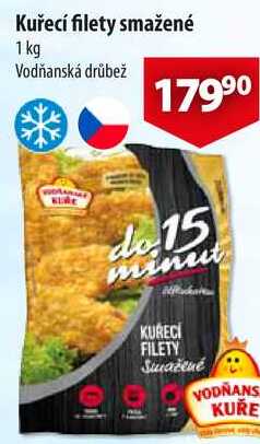 Kuřecí filety smažené, 1 kg