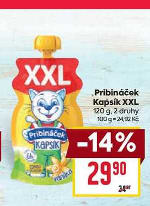 Pribináček Kapsík XXL 120 g