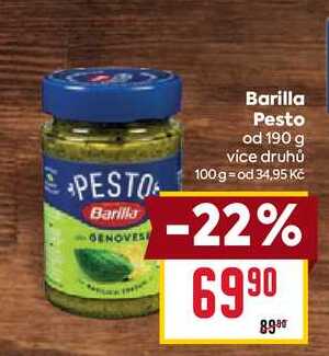 Barilla Pesto od 190 g