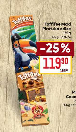 Toffifee Maxi Pirátská edice 375 g