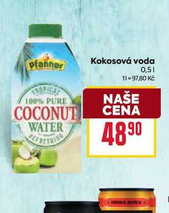 Kokosová voda 0,5l