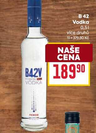 B 42 Vodka 0,5l