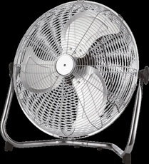 OBI PODLAHOVÝ VENTILÁTOR, CHROM, PR. 45 CM