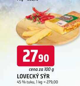 Lovecký sýr 45% 100g