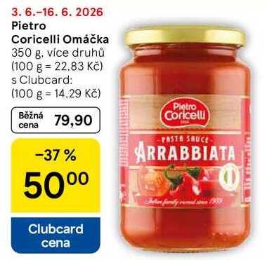 Pietro Coricelli Omáčka, 350 g, více druhů