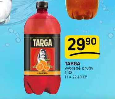 TARGA vybrané druhy 1,33l