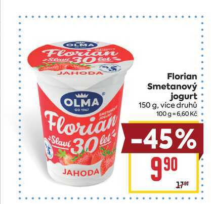Florian Smetanový jogurt 150 g
