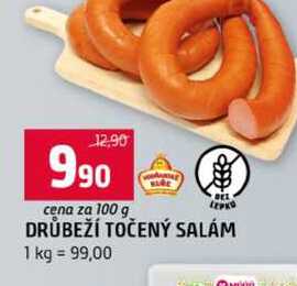 DRŮBEŽÍ TOČENÝ SALÁM 100g