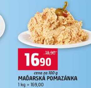 MAĎARSKÁ POMAZÁNKA 100g