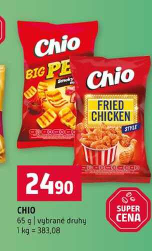 CHIO 65 g vybrané druhy