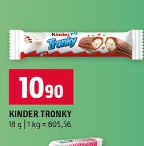 KINDER TRONKY 18 g