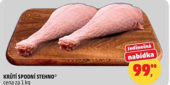KRŮTÍ SPODNÍ STEHNO, 1 kg