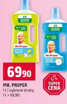 MR. PROPER 1l vybrané druhy