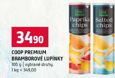 COOP PREMIUM BRAMBOROVÉ LUPÍNKY 100 g vybrané druhy 