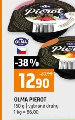 OLMA PIEROT 150 g vybrané druhy