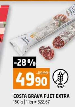 COSTA BRAVA FUET EXTRA 150 g