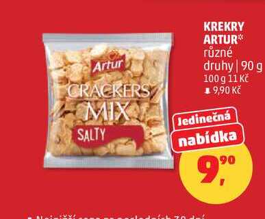 KREKRY ARTUR různé druhy, 90 g