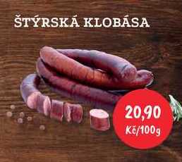 ŠTÝRSKÁ KLOBÁSA 100g