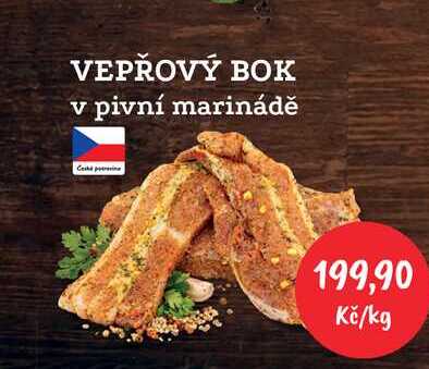 VEPŘOVÝ BOK v pivní marinádě 1kg