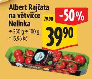 Albert Rajčata na větvičce Nelinka, 250 g