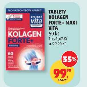 TABLETY KOLAGEN FORTE+MAXI VITA, 60 ks 