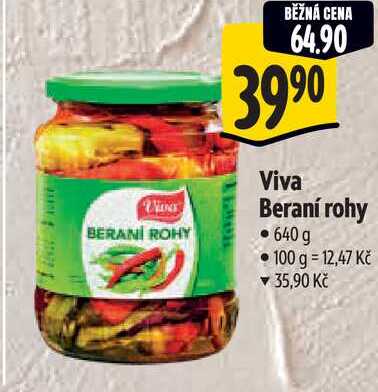 Viva Beraní rohy, 640 g