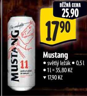 Mustang, 0,5 l