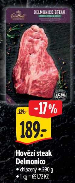Hovězí steak Delmonico, 290 g