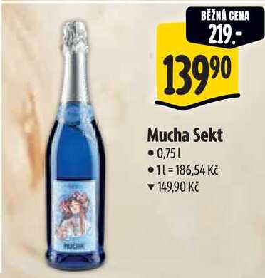 Mucha Sekt, 0,75 l