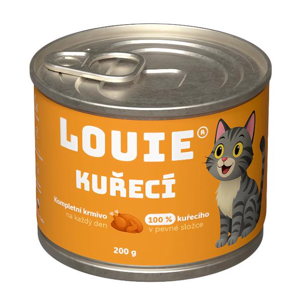 Louie konzerva pro kočky - kuřecí