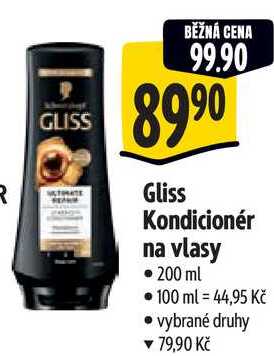 Gliss Kondicionér na vlasy, 200 ml  