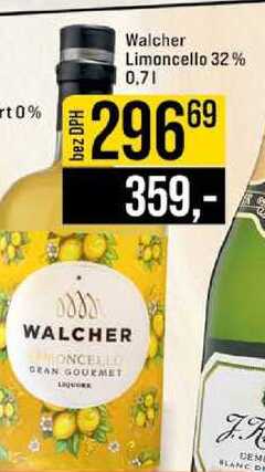 Walcher Limoncello 32% 0,7l