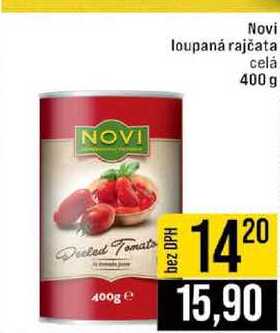 Novi loupaná rajčata celá 400 g