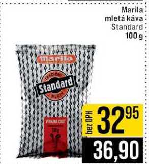 Marila mletá káva Standard 100 g