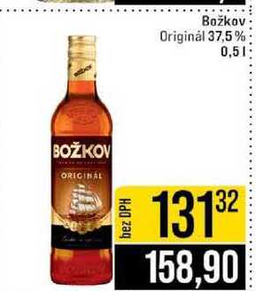 Božkov Originál 37,5% 0,5l