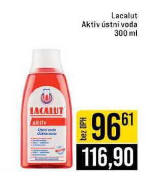 Lacalut Aktiv ústní voda 300 ml