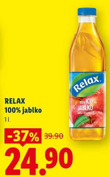 RELAX 100% jablko, 1 l