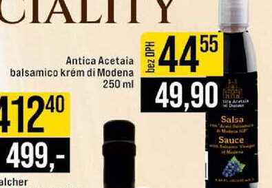 Antica Acetaia balsamico krém di Modena 250 ml 