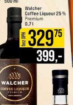 Walcher Coffee Liqueur 25% Premium 0,7l