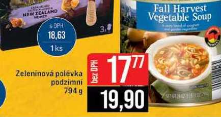 Zeleninová polévka podzimní 794 g
