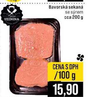 Bavorská sekaná se sýrem cca 200 g 100g