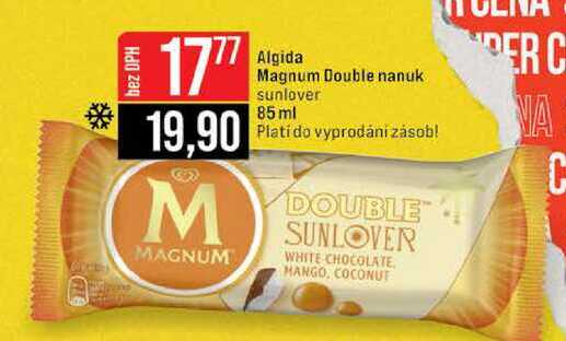 Algida Magnum Double nanuk sunlover 85 ml