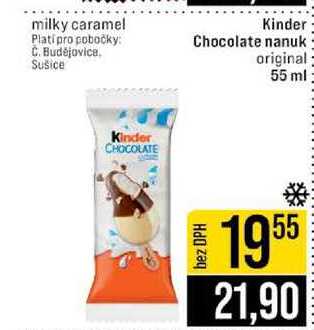Kinder Chocolate nanuk original 55 ml 