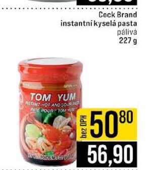 Cock Brand instantni kyselá pasta pálivá 227 g