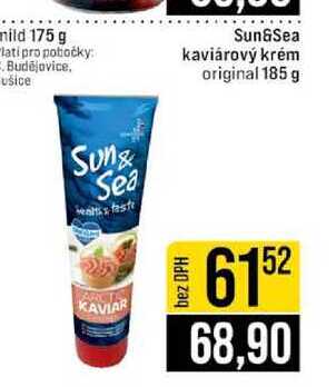 Sun&Sea kaviárový krém original 185 g 