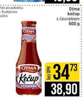 Otma kečup s česnekem 500 g