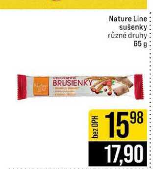Nature Line sušenky různé druhy 65 g